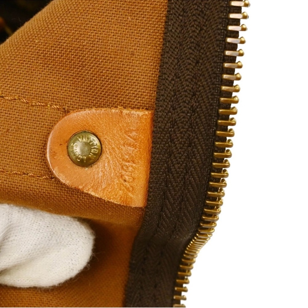 Louis Vuitton Monogram Keepall Bandouliere 60 with Vachetta Leather - Picture 7 of 9